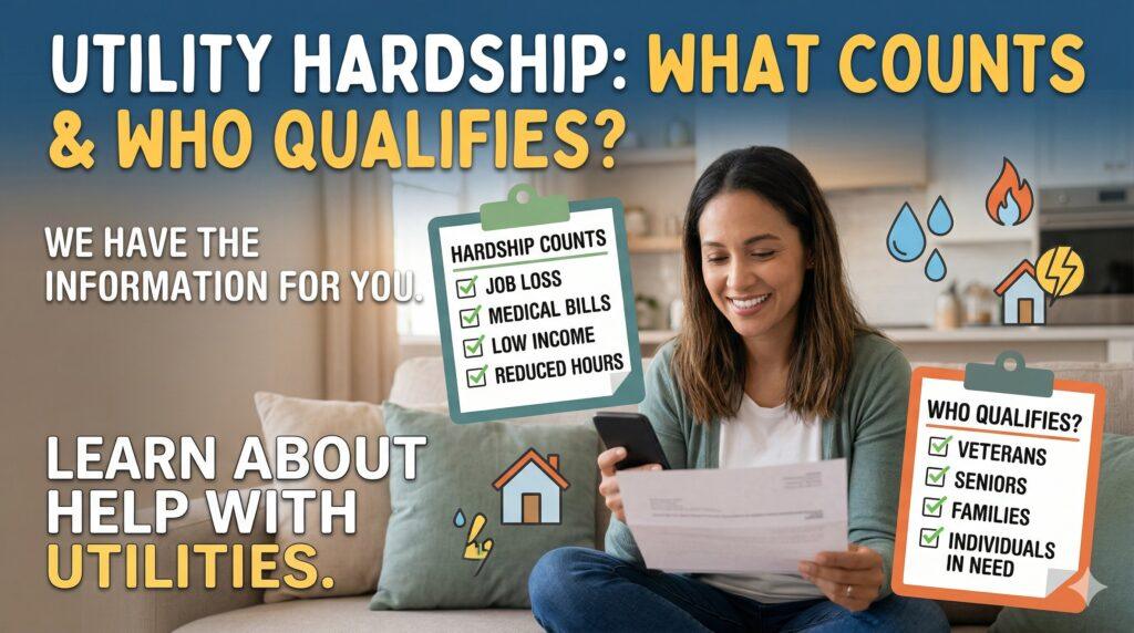 What Counts as a Utility Hardship and Who Qualifies for Help