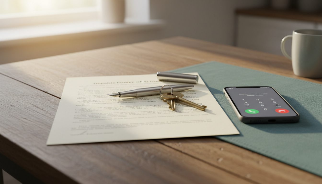 Before anyone can act on a parent's behalf, someone needs the legal authority to do it, and that paperwork is easier to sort out now than after a second crisis.