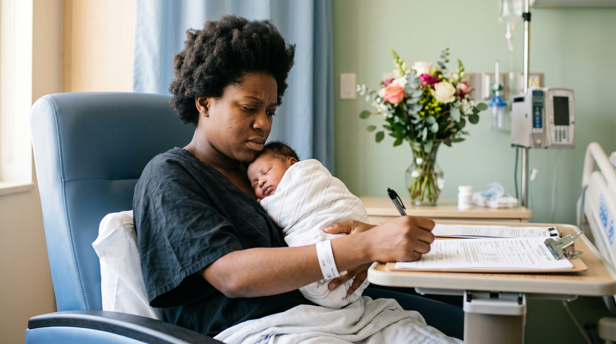 Signing the birth certificate worksheet at the hospital, rather than waiting until after discharge, is what starts the Social Security clock early.